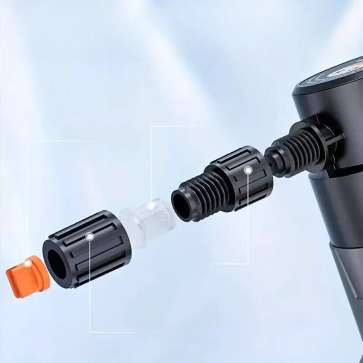 Car Foam Sprayer Cordless & Rechargeable Adjustable Nozzle Large Tank