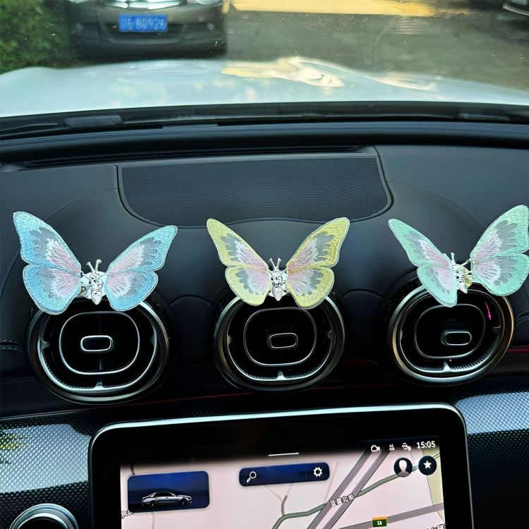 Car Hanging Butterfly Ornament Scented 4 Pack