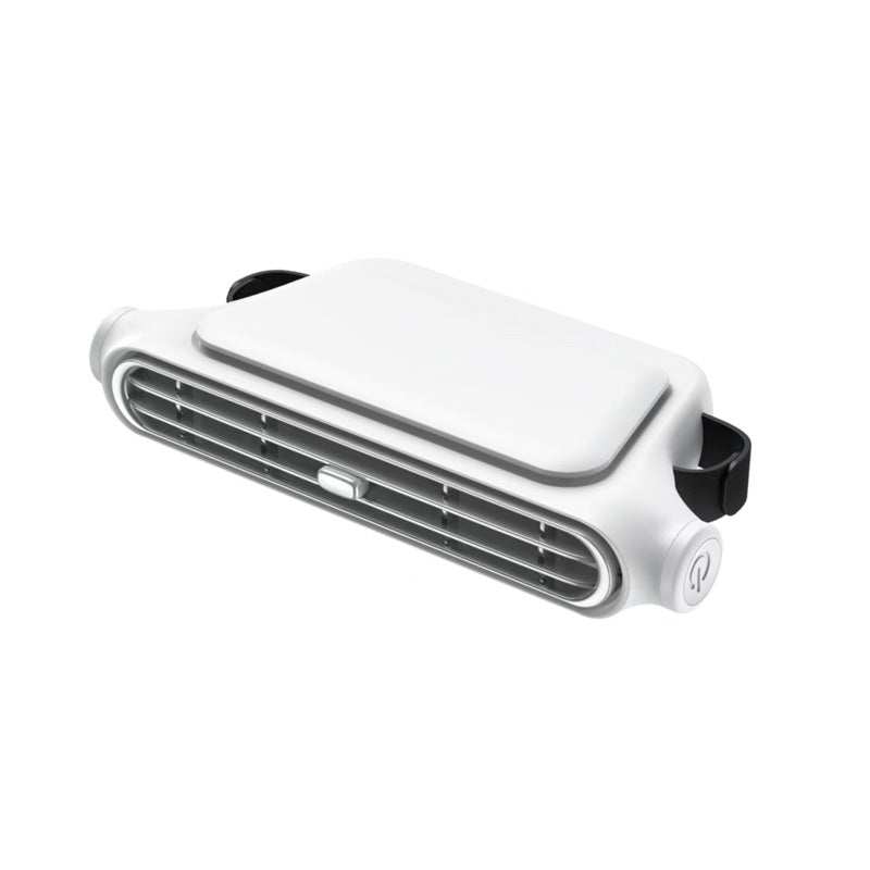Car Headrest Fan Dual Turbine & Adjustable Nozzle