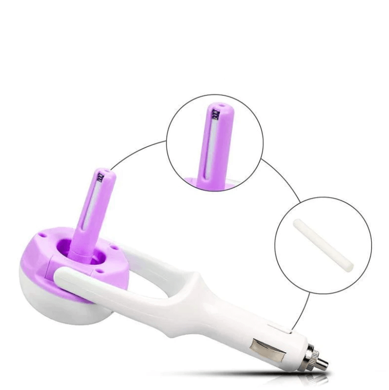 Car Humidifier Ultrasonic Aromatherapy 2-Hour Auto Shut-Off