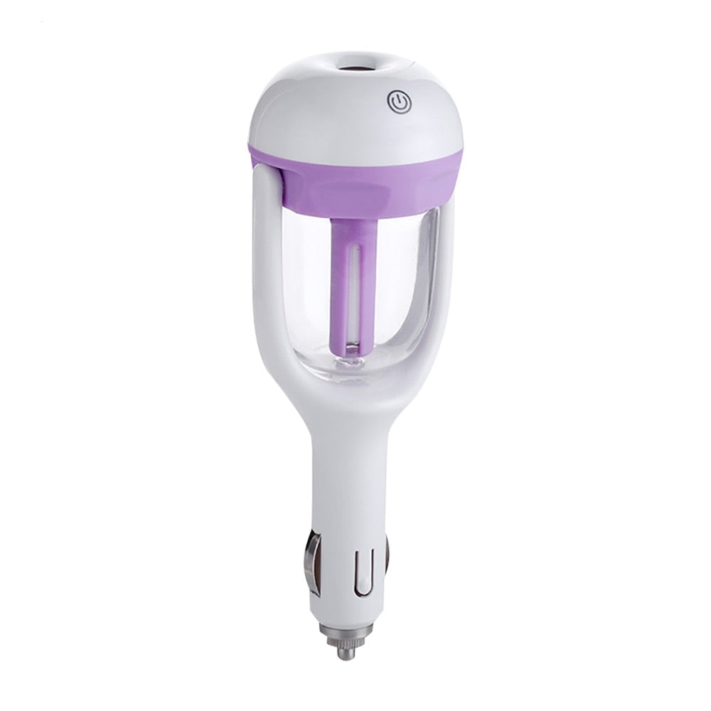Car Humidifier Ultrasonic Aromatherapy 2-Hour Auto Shut-Off