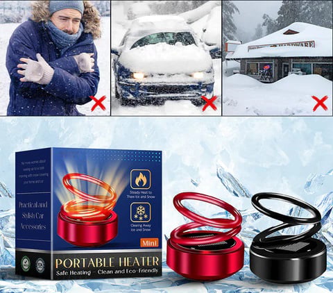 Car Ice & Snow Heater Reusable Portable No-Install