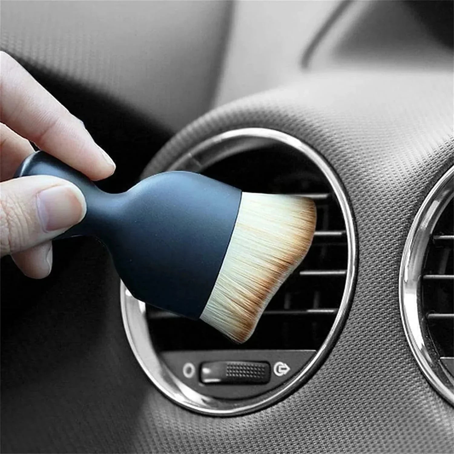 Car Interior Brush Soft Microfiber Set of 2