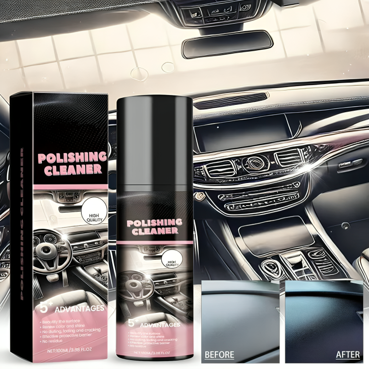 Car Interior Cleaner Spray Set of 2 Dust Repellent