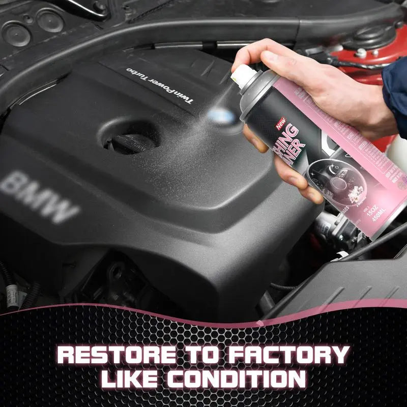Car Interior Polish Spray Dry Streak-Free Multi-Surface