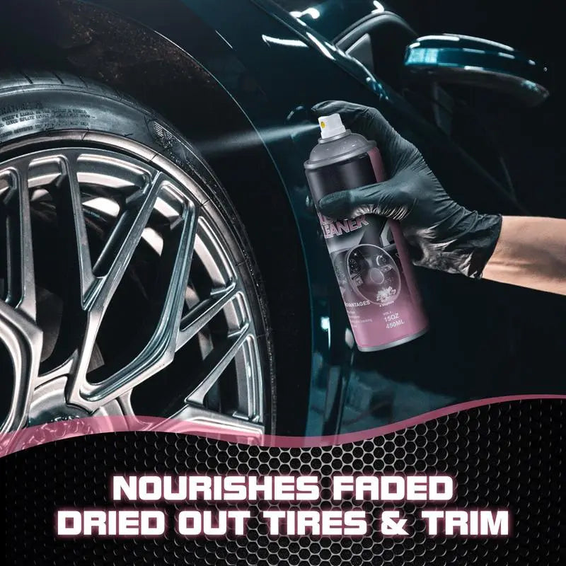 Car Interior Polish Spray Dry Streak-Free Multi-Surface