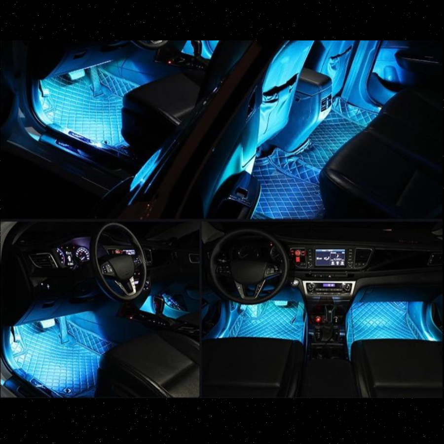 Car LED Ambient Light USB-Powered 8-Color Flexible Cables