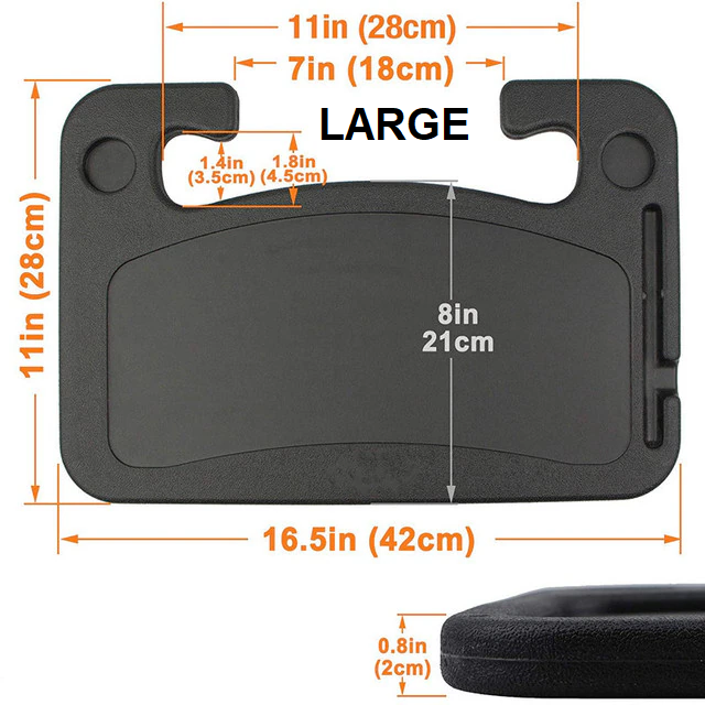 Car Laptop Desk Universal Fit Small & Large