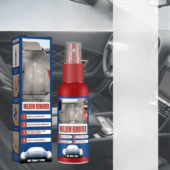 Car Mold Remover Spray Gentle Leather & Fabric 2-Pack