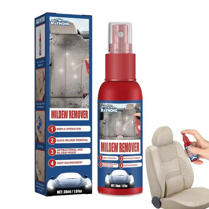 Car Mold Remover Spray Gentle Leather & Fabric 2-Pack