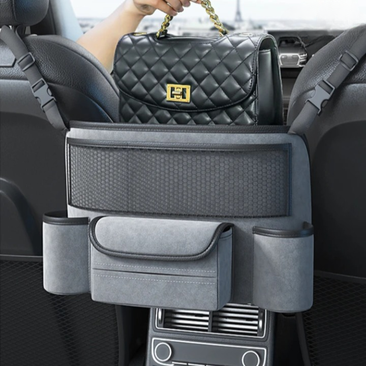 Car Organizer Multi-Compartment Between Seats Universal Fit