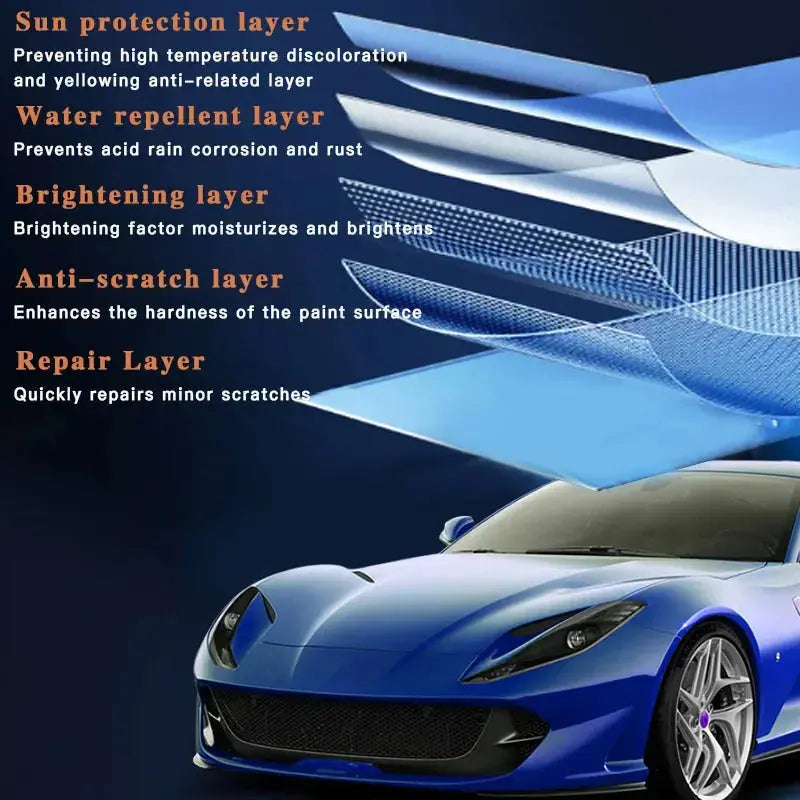 Car Paint Sealant Ceramic Spray Long-Lasting Water-Repellent