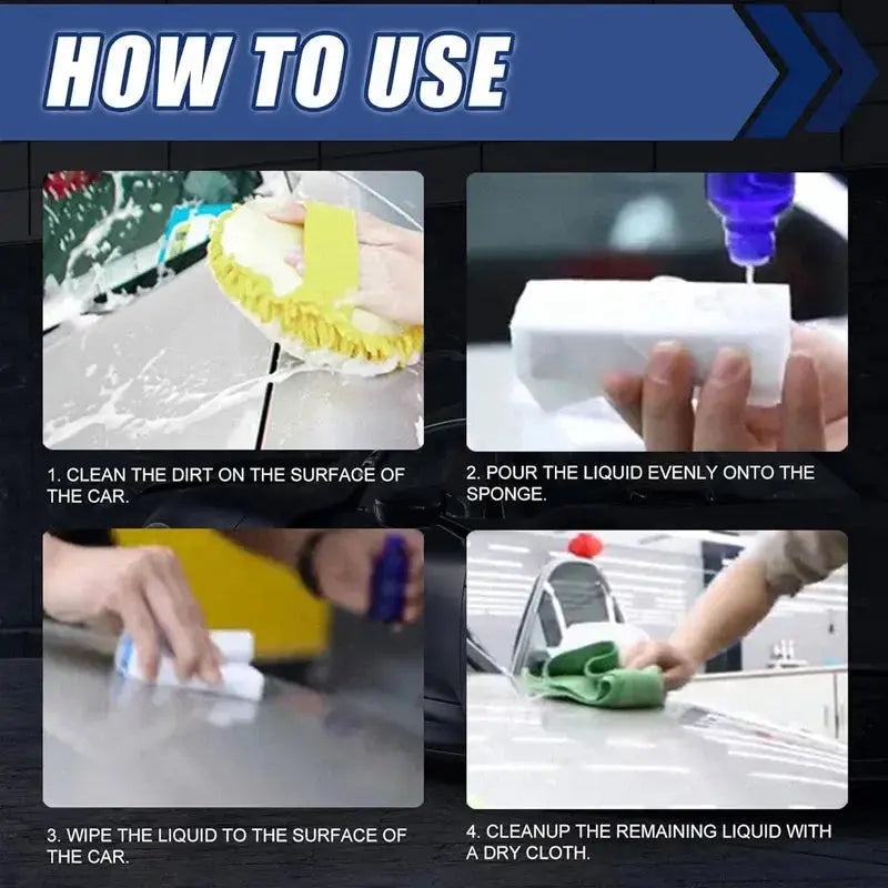 Car Paint Sealant Ceramic Spray Long-Lasting Water-Repellent