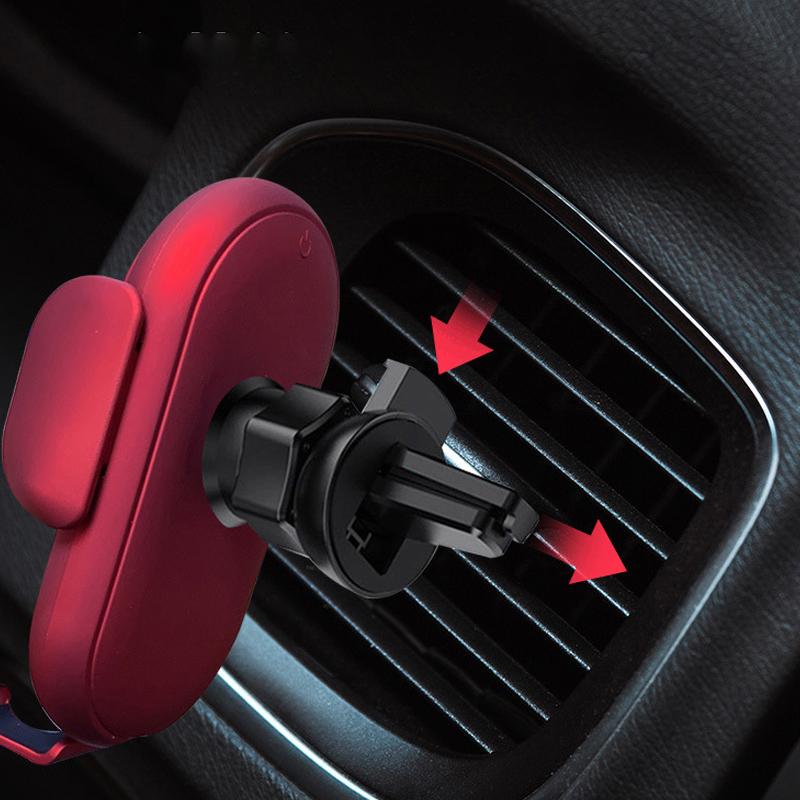 Car Phone Holder 15W Fast Wireless Auto Clamp