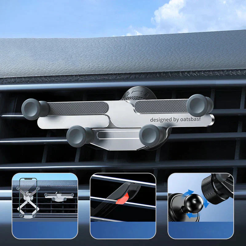 Car Phone Mount 360° Air Vent & Suction Cup