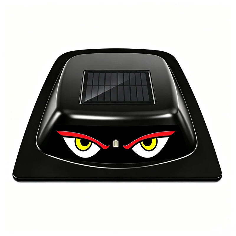 Car Roof Warning Light Solar-Powered LED & Remote