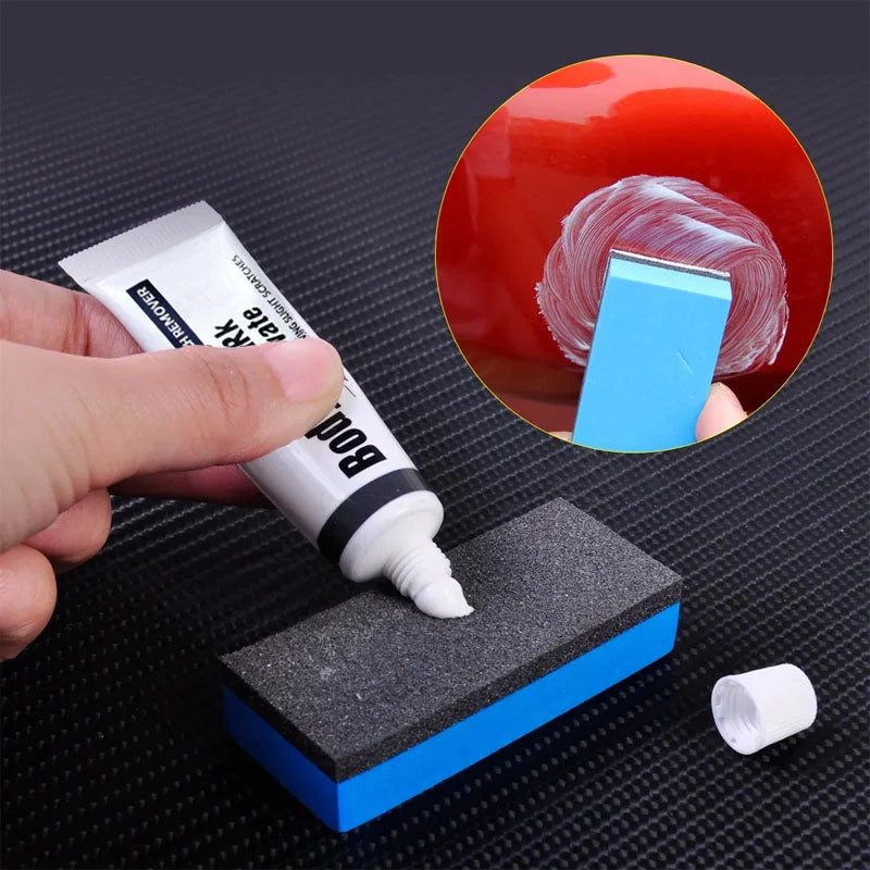Car Scratch Repair Paste Abrasive & Filler Includes Sponge