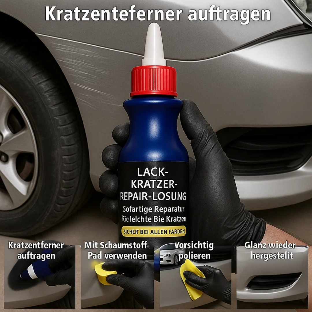 Car Scratch Repair Pen Non-Abrasive Foam Pad
