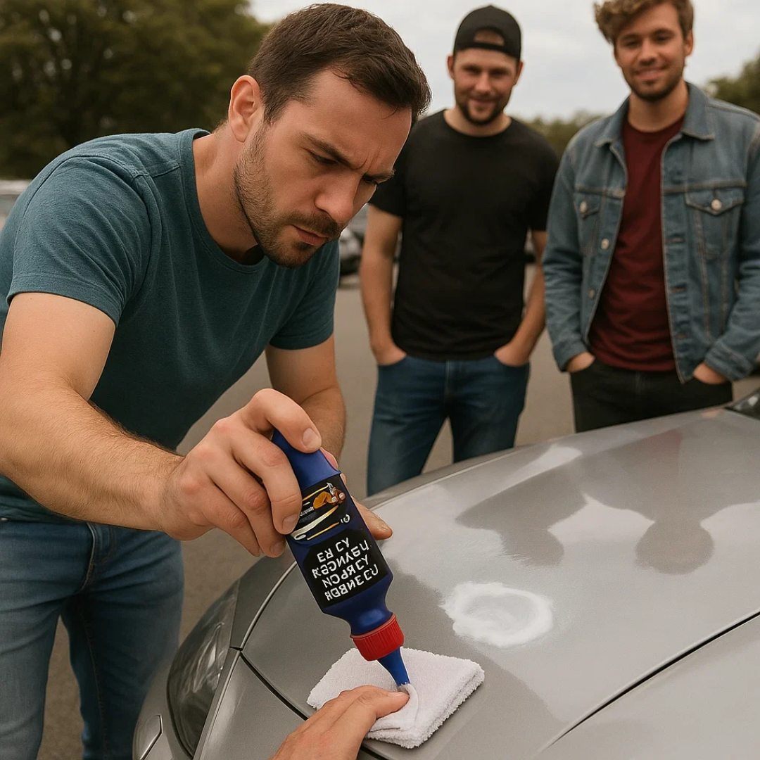 Car Scratch Repair Pen Non-Abrasive Foam Pad