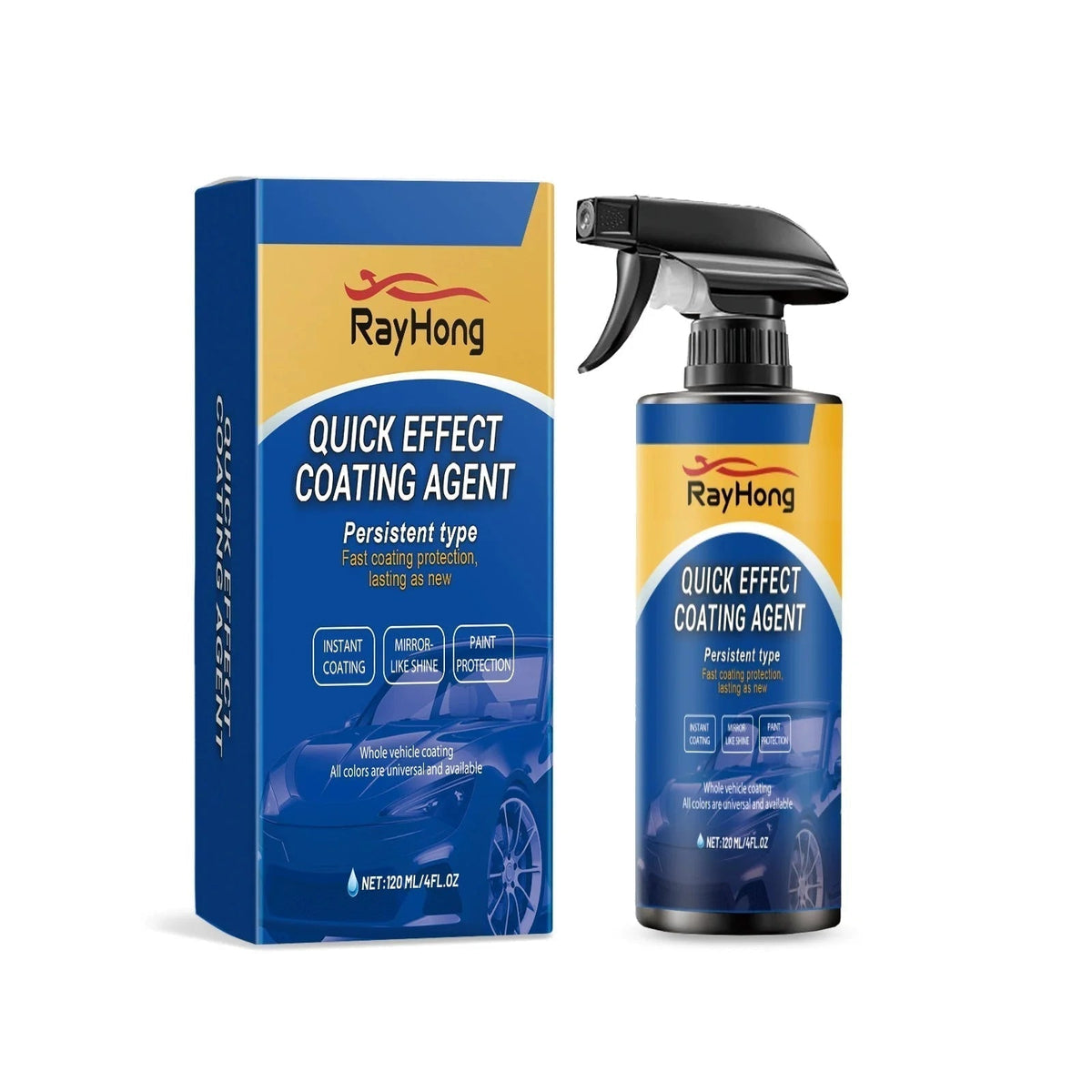 Car Sealant Spray 3-In-1 Nano Coating Water-Free