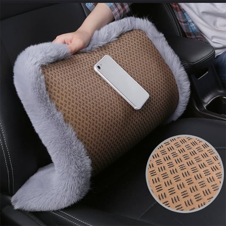 Car Seat Cover Plush & Breathable Non-Slip Universal Fit