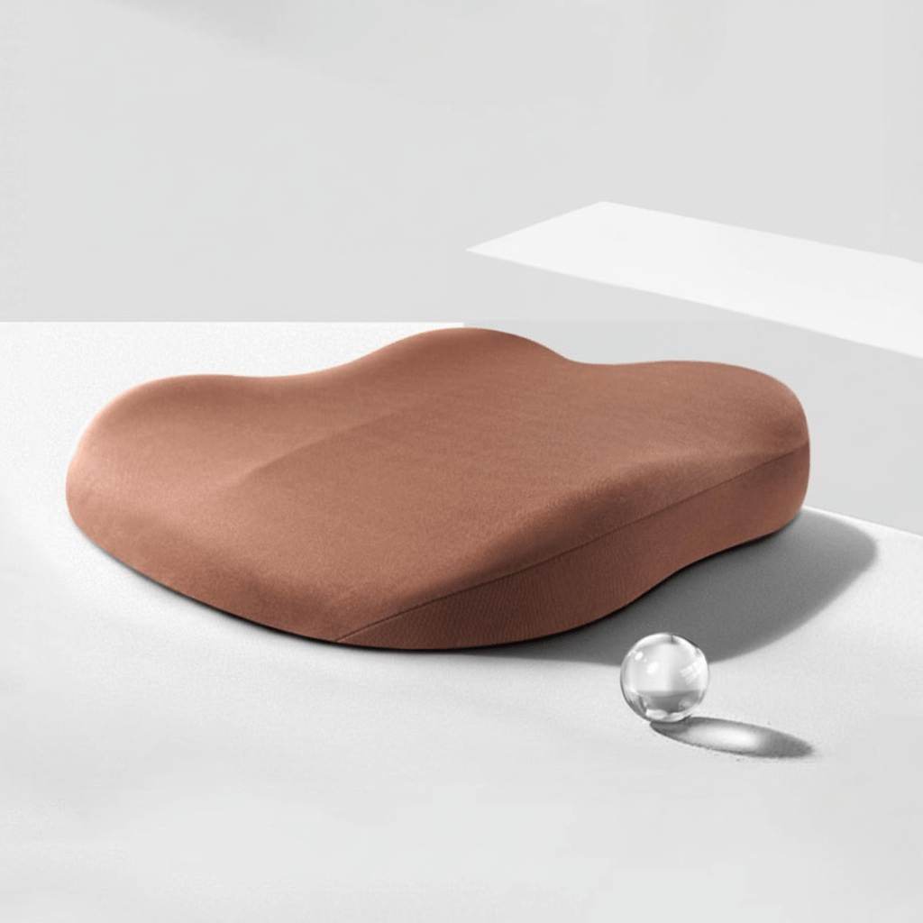Car Seat Cushion Memory Foam Breathable Cotton Non-Slip
