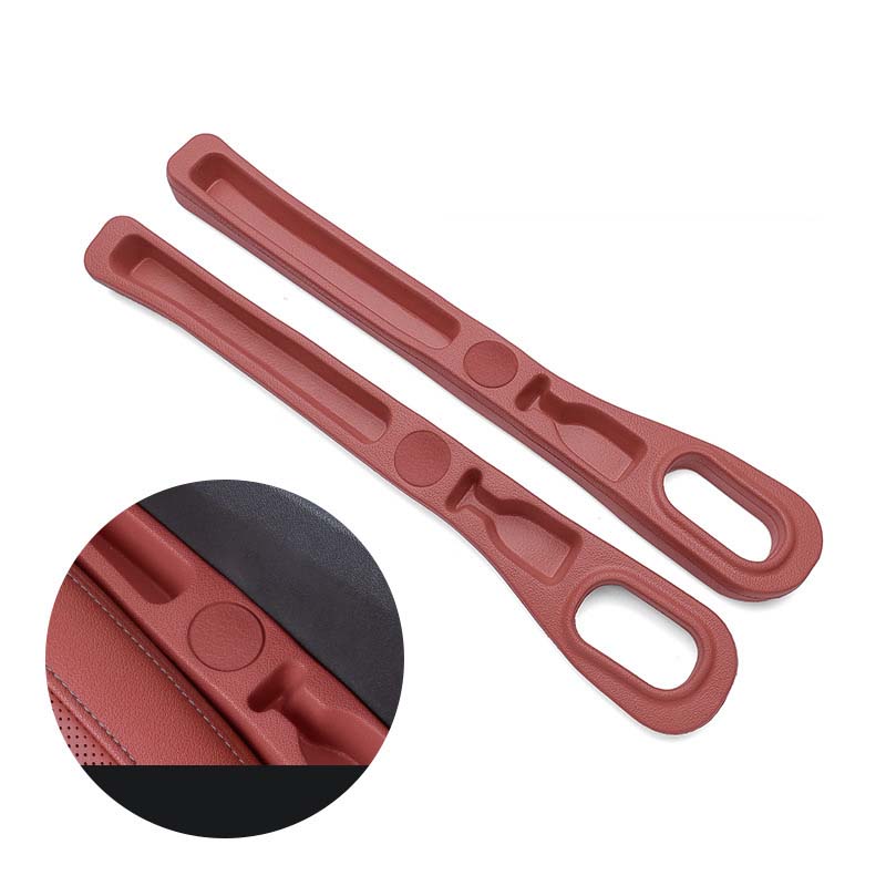 Car Seat Gap Filler Faux Leather Phone Storage