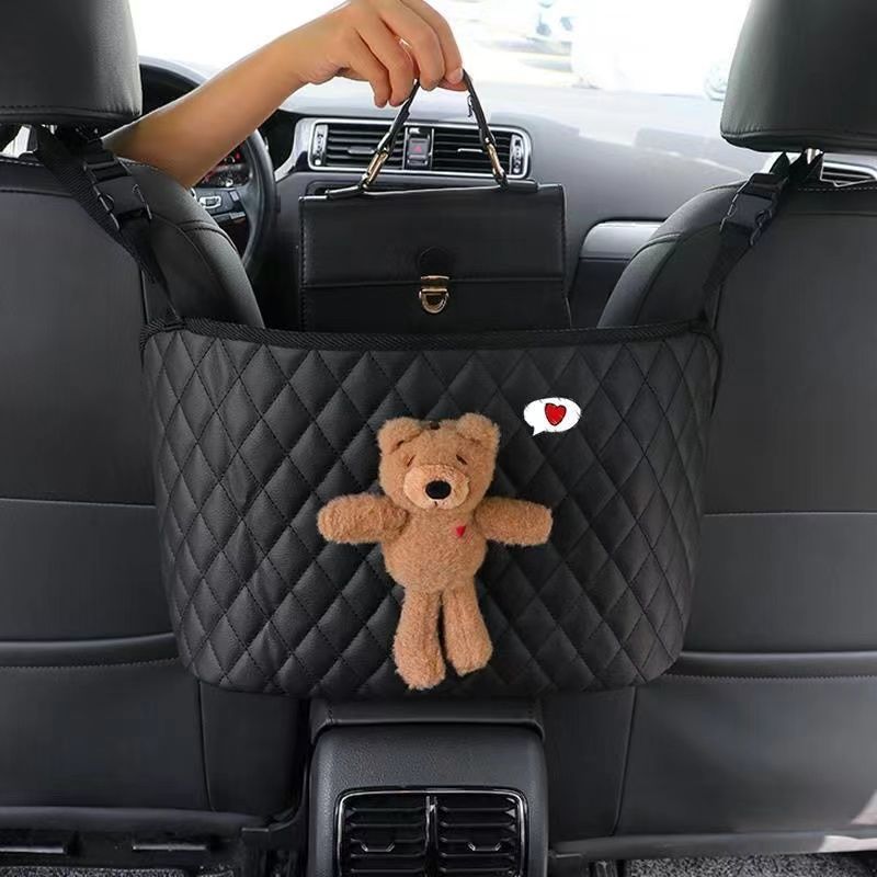 Car Seat Organizer Space-Saving Durable Textile