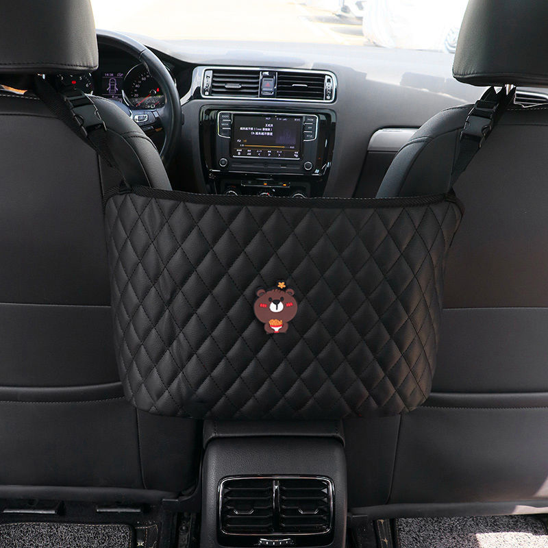 Car Seat Organizer Space-Saving Durable Textile