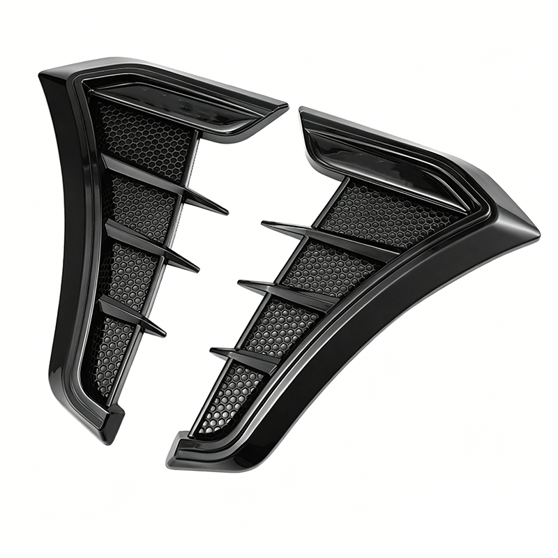 Car Side Vents Universal Carbon-Look Self-Adhesive