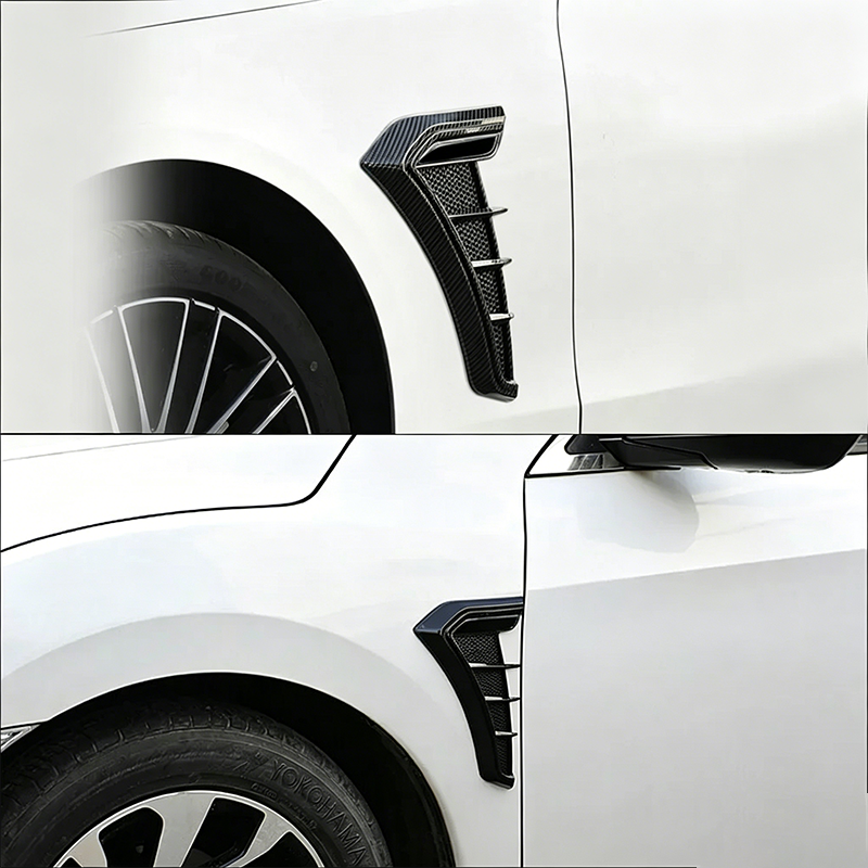 Car Side Vents Universal Carbon-Look Self-Adhesive