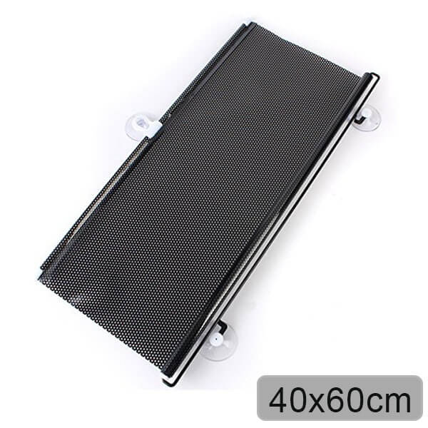 Car Sunshade Extendable One-Hand Suction Cup