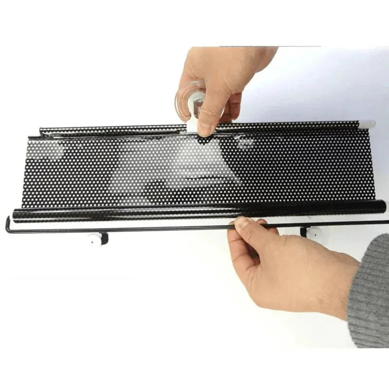 Car Sunshade Retractable Suction Cup UV Protection