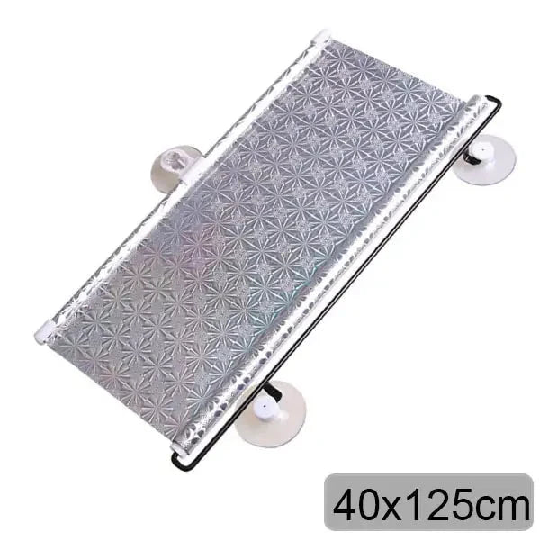 Car Sunshade Retractable Suction Cup UV Protection