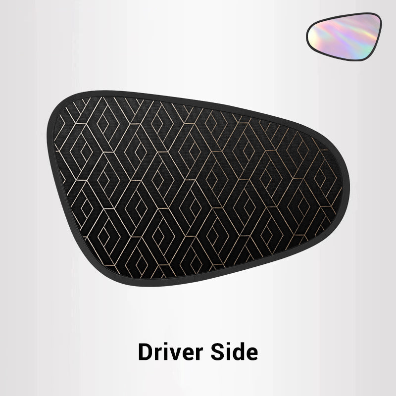 Car Sunshade Set UV Protection Universal Fit 4-Piece