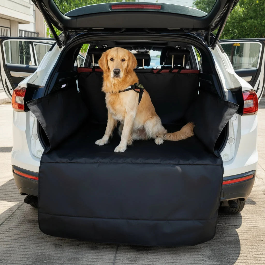 Car Trunk Mat Waterproof Non-Slip Raised Sides