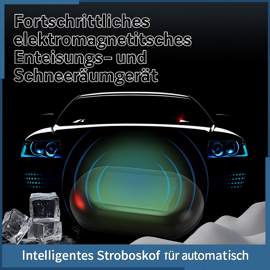 Car Window Deicer Solar-Powered Automatic Scratch-Free