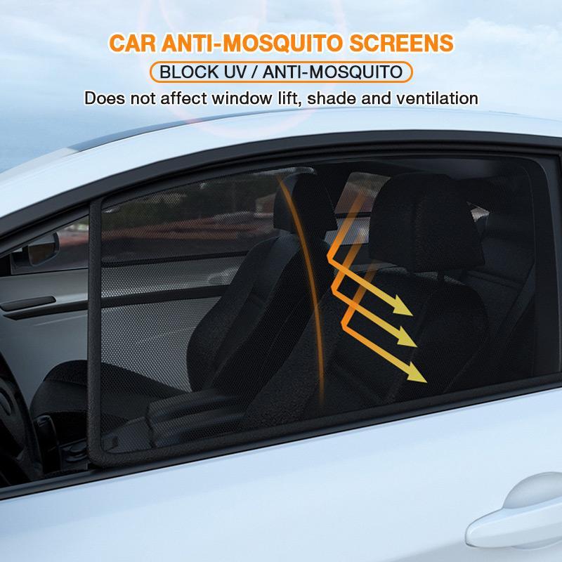 Car Window Insect Screen High-Density Nylon Elastic Fit