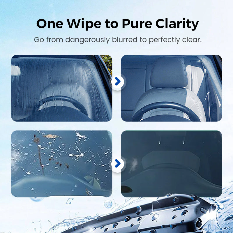 Car Windshield Cleaner Oil Film Removal Streak-Free & Compact