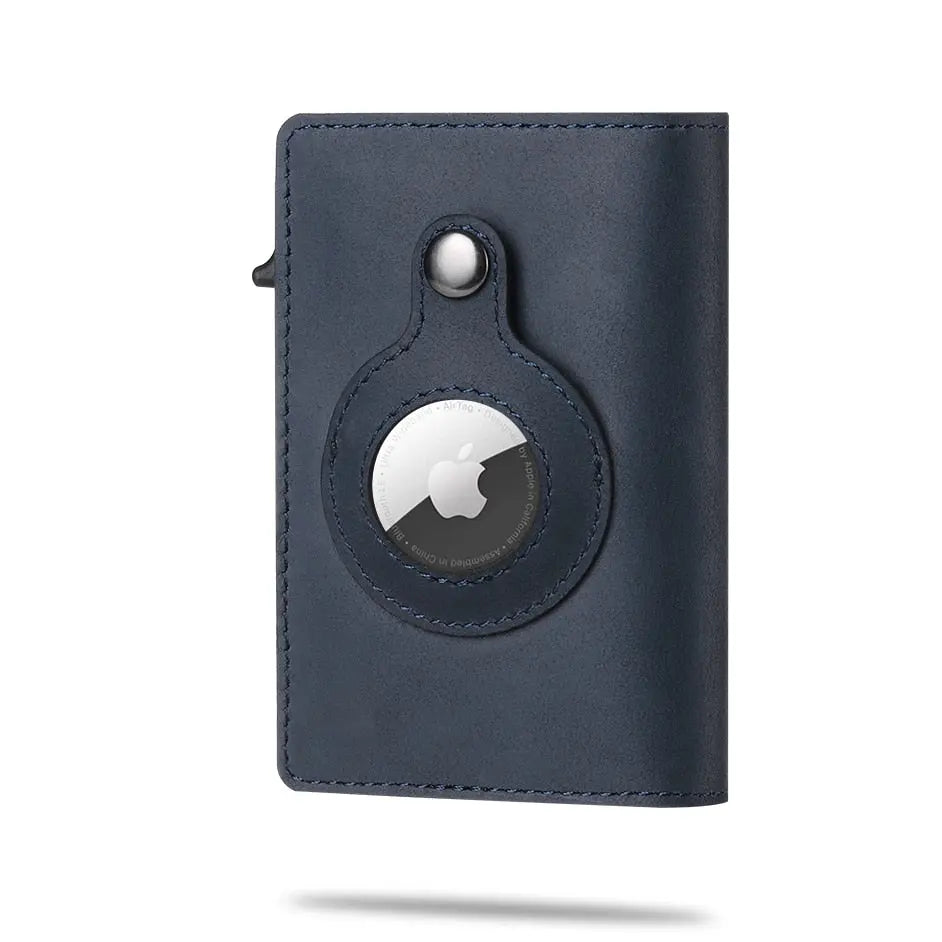 Card Holder Carbon AirTag Slot Holds 8 Cards