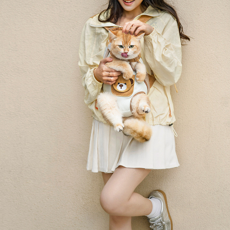 Cat Backpack Bubble Window Ventilated & Adjustable Straps