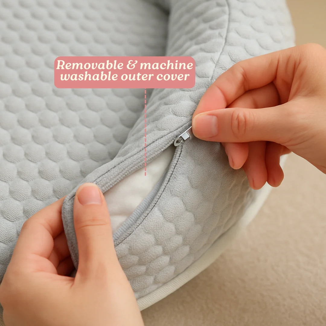 Cat Bed Orthopedic Foam Cooling Ice Silk Raised Edge