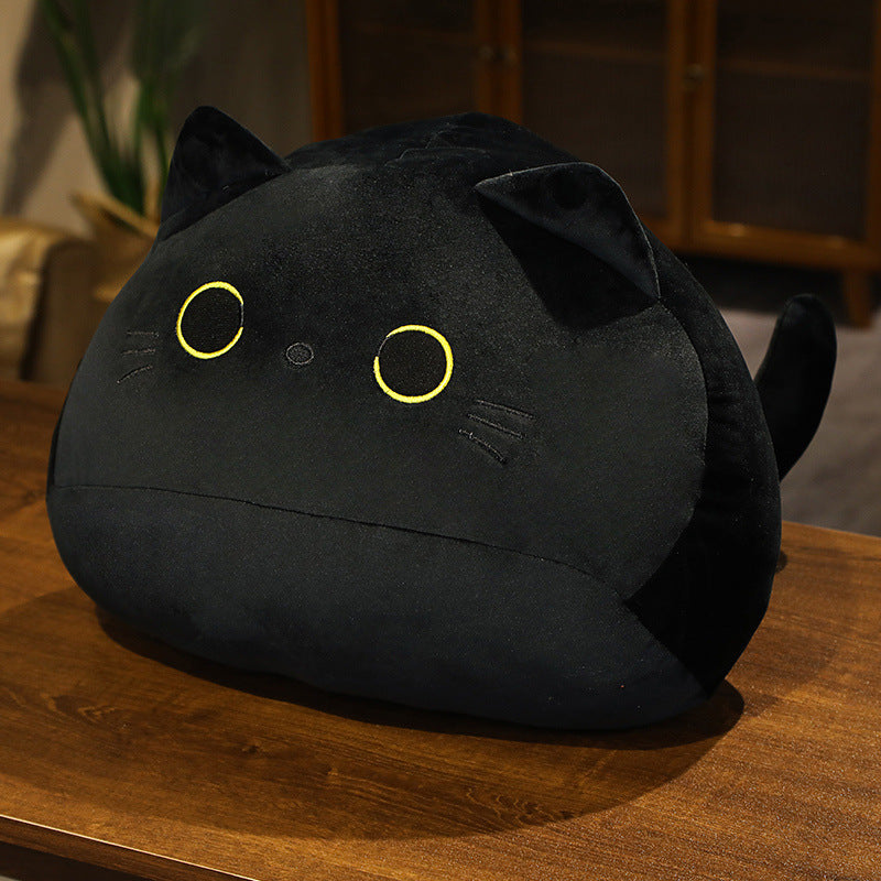 Cat Plush Pillow Kawaii Design Cotton Plush Three Sizes