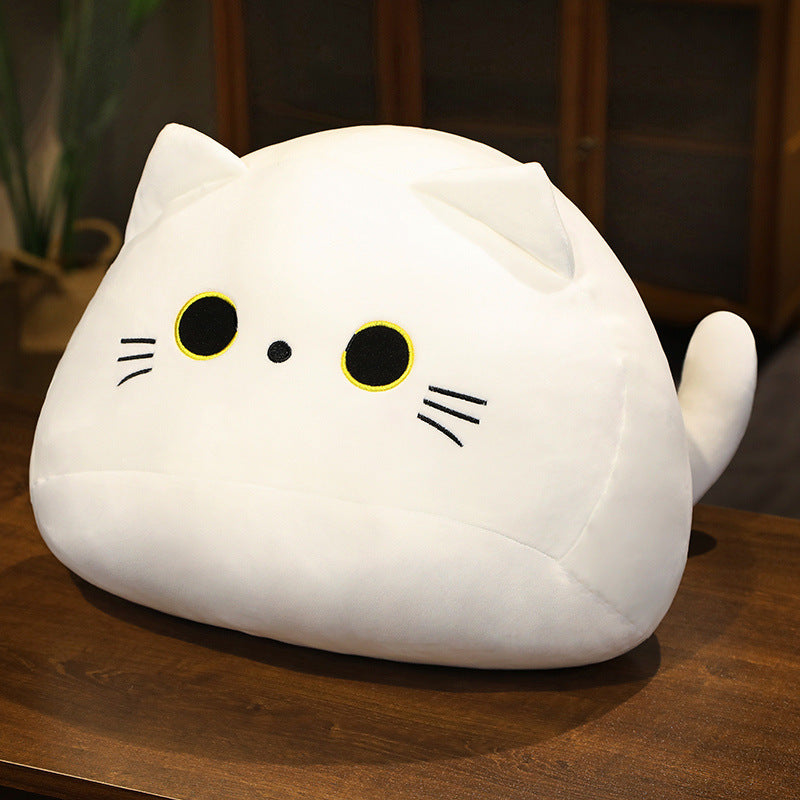 Cat Plush Pillow Kawaii Design Cotton Plush Three Sizes