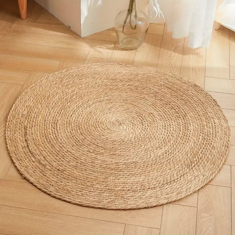 Cat Scratching Mat Braided Jute Durable & Space-Saving