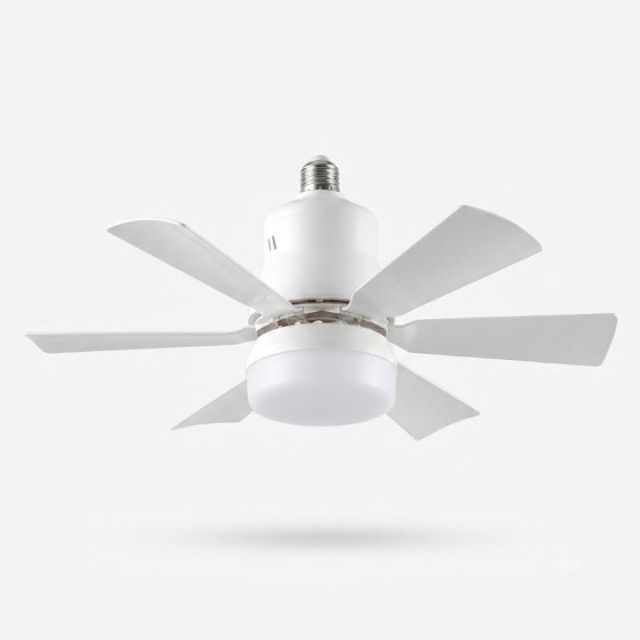 Ceiling Fan Screw-In E27 LED Light & Remote