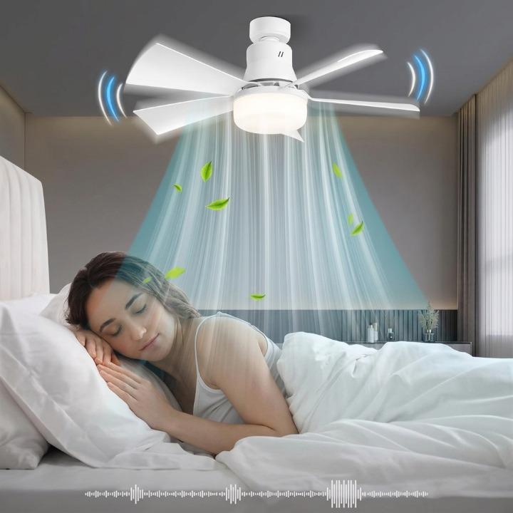 Ceiling Fan Screw-In E27 LED Light & Remote