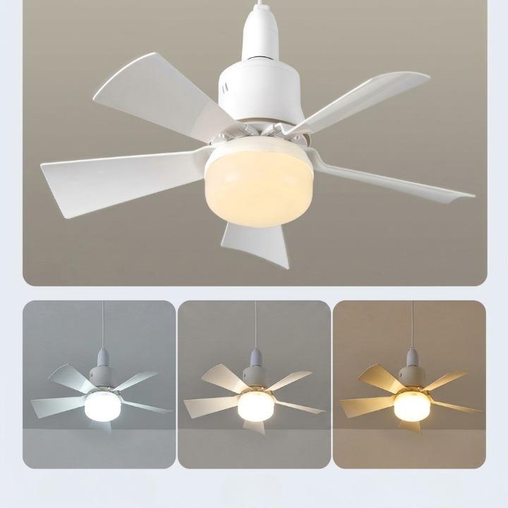 Ceiling Fan Screw-In E27 LED Light & Remote