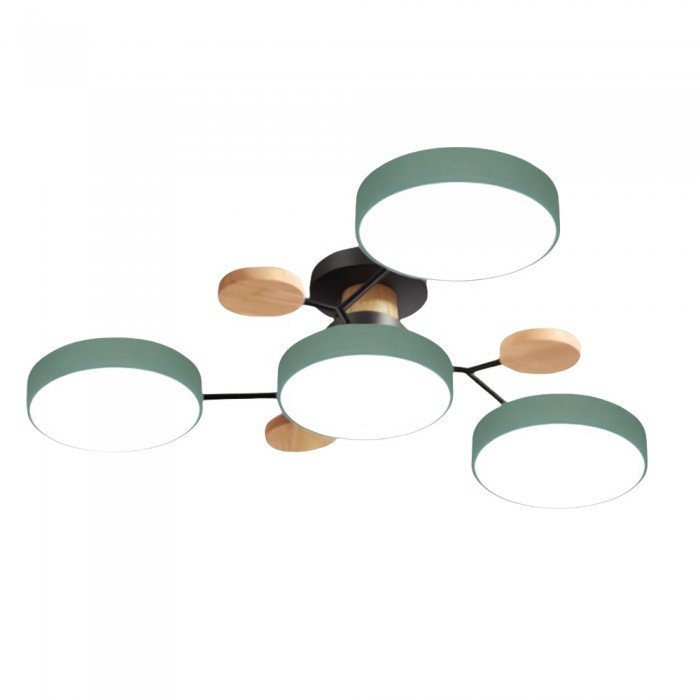 Ceiling Light 4 Heads Branched Scandinavian Integrated LED