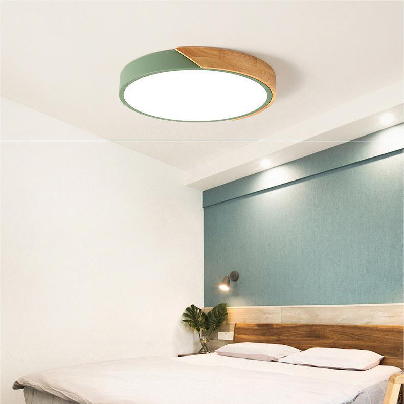 Ceiling Light Round LED Warm White 23–30 cm